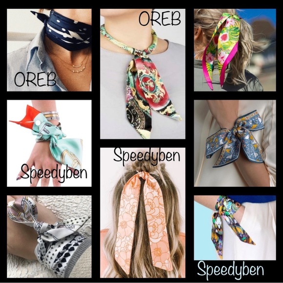 Handbag Skinny Scarf / Twillys - Picture 3 of 5